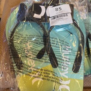 Hurley Men's One and Only Breakwater Flip Flop Size 9